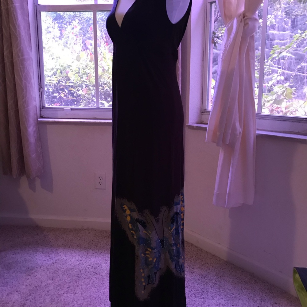 Cotton butterfly maxi